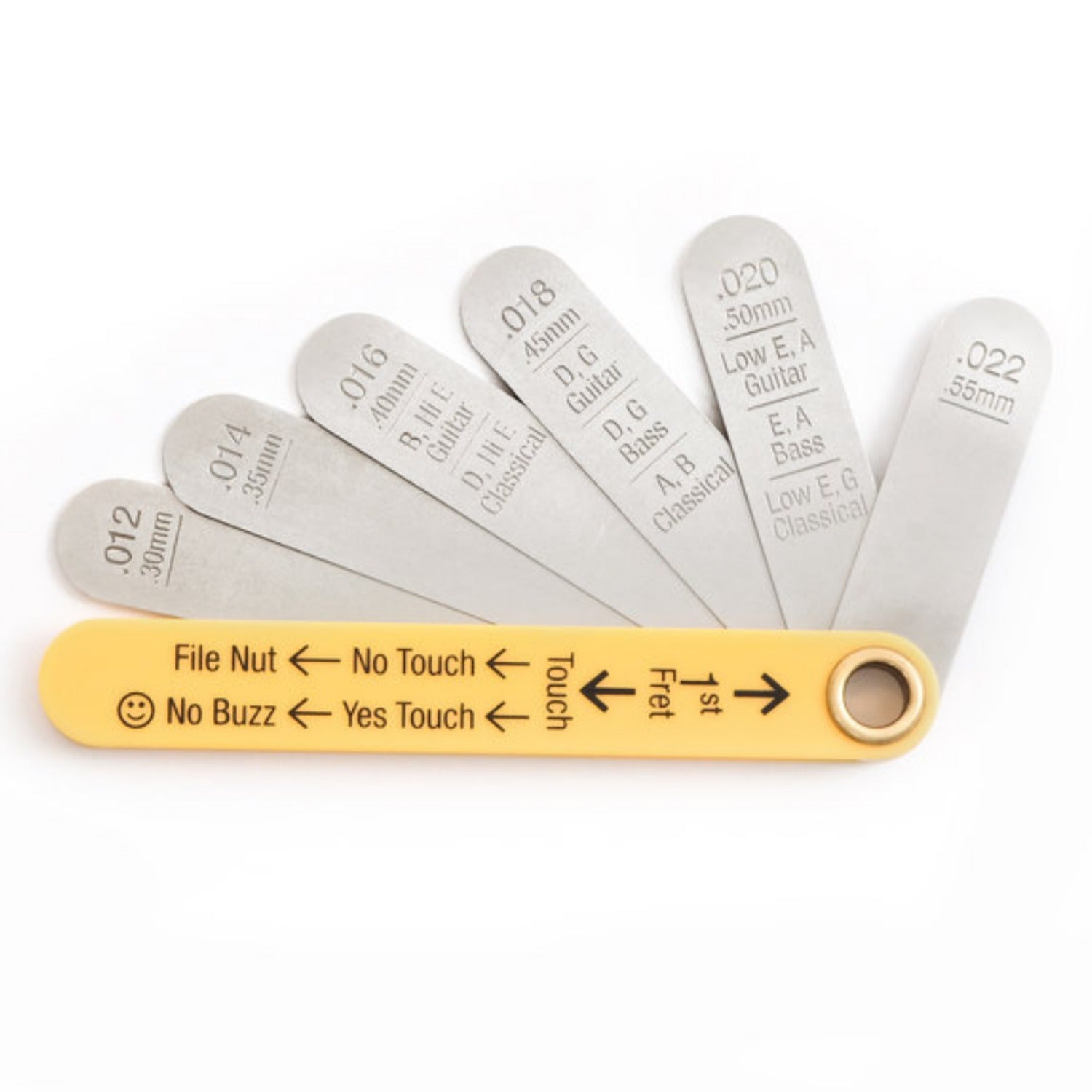 Music Nomad Guitar Accessories 12 to 22 Music Nomad MN601 Precision Nut Height Gauge #size_12-to-22