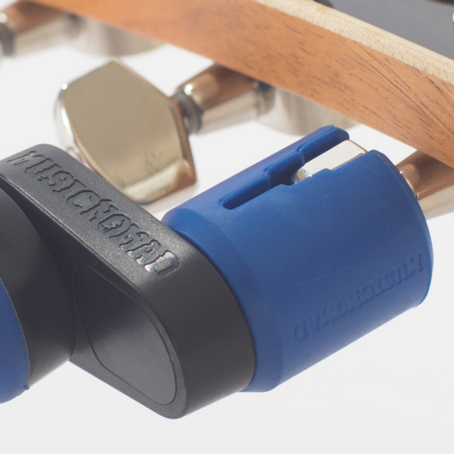 Music Nomad Guitar Accessories Black & Blue Music Nomad MN221 GRIP Rubber Lined Dual Bearing Peg Winder #colour_black-&-blue