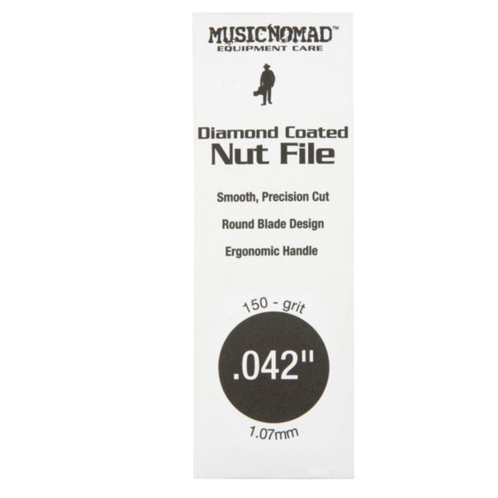 music nomad guitar accessories music nomad diamond coated nut file #size_42-inch