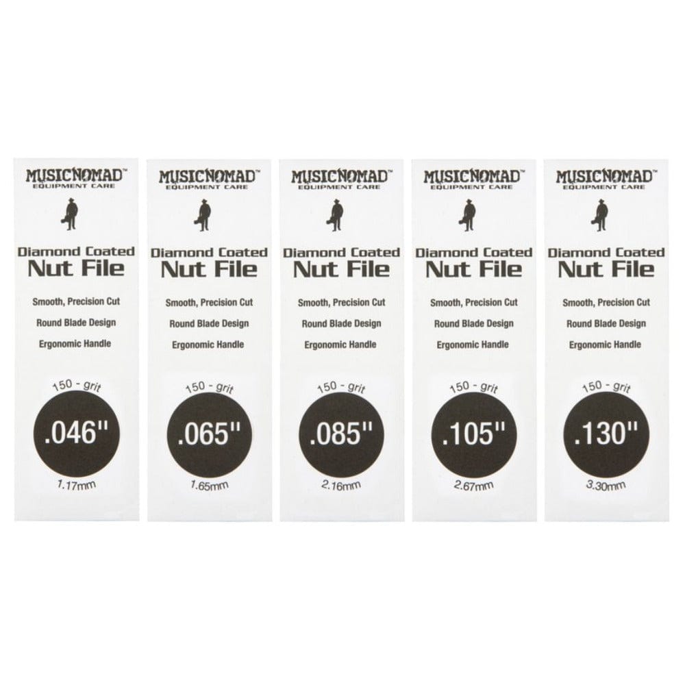 music nomad guitar accessories music nomad diamond coated nut file #size_bass-5-piece