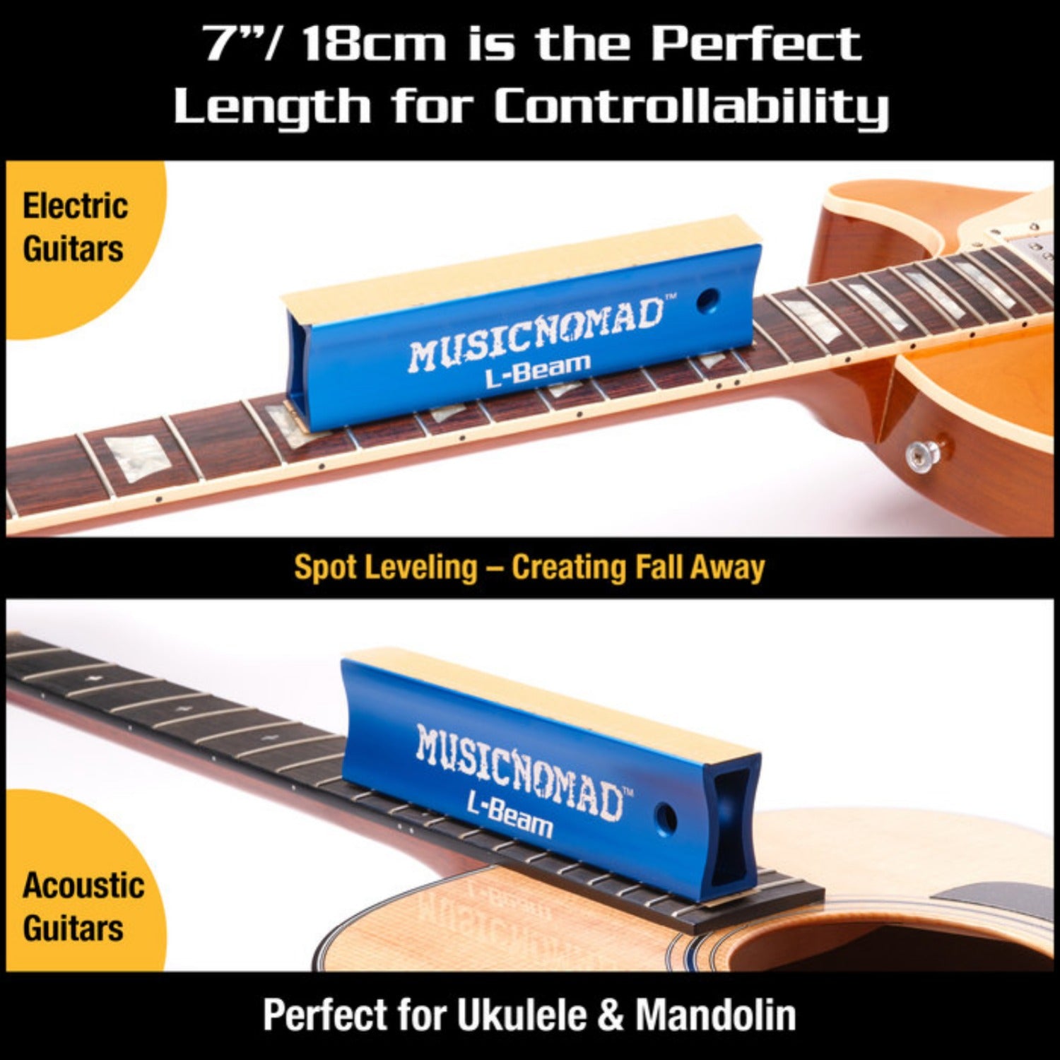 Music Nomad Guitar Accessories Music Nomad MN810 Fret Leveler