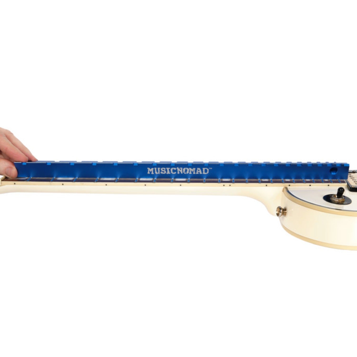 Music Nomad Guitar Accessories Music Nomad MN821 Tri-Beam 3 'n 1 Dual Notched Straightedge & Precision Straightedge