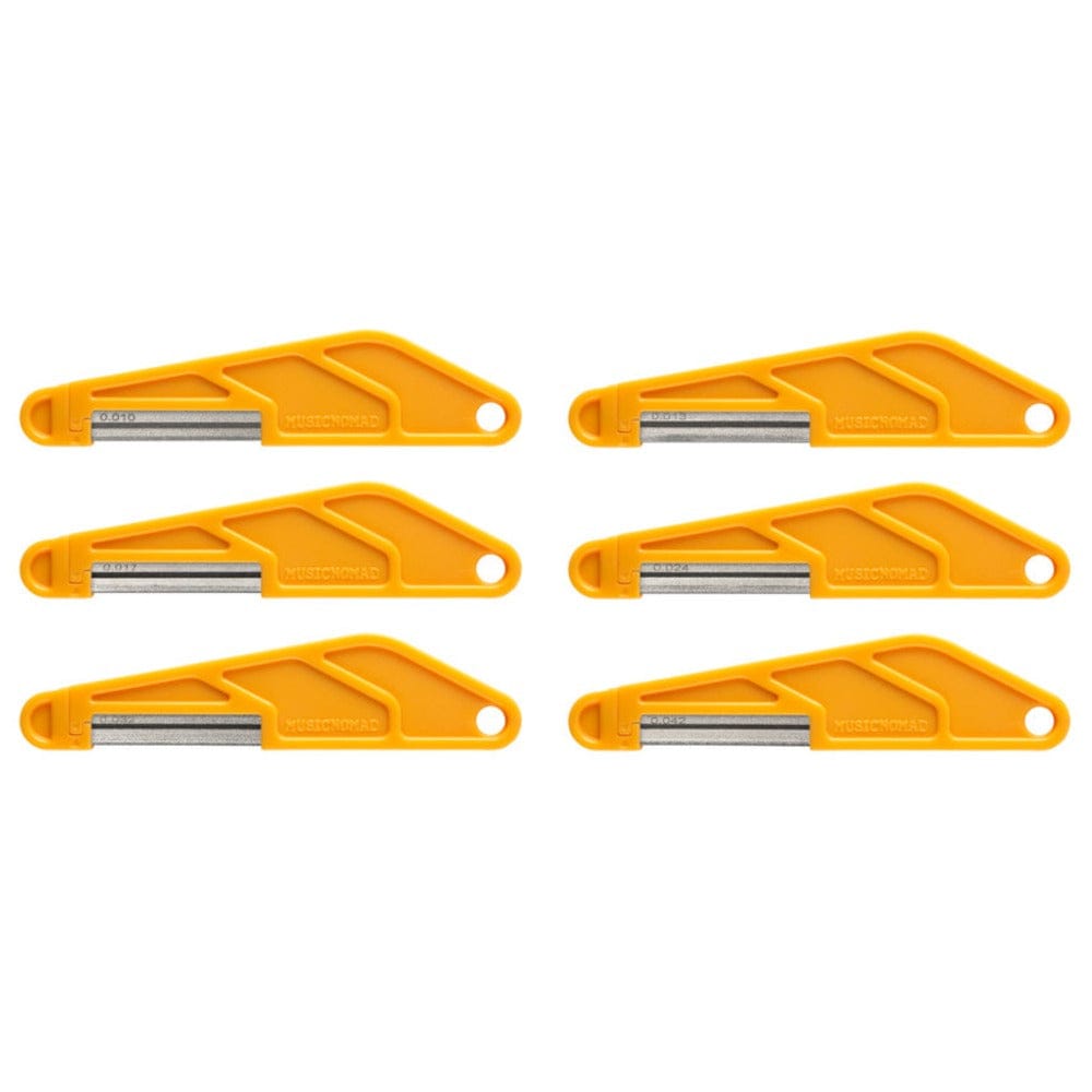 music nomad guitar accessories super light strings 6 piece music nomad diamond coated nut file #size_super-light-strings-6-piece