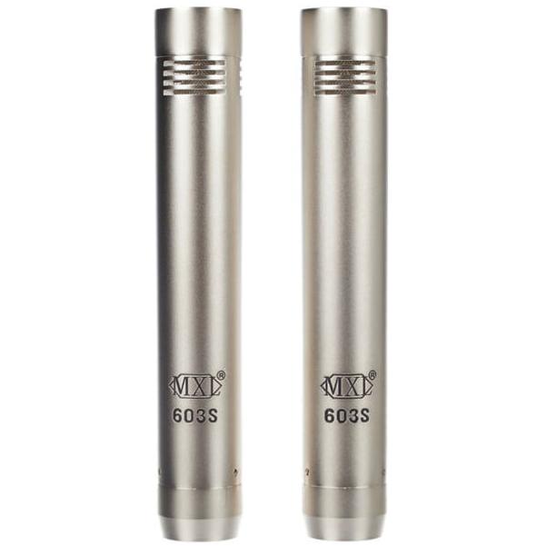 mxl condenser microphones mxl 603spr small diaphragm condenser microphone stereo set