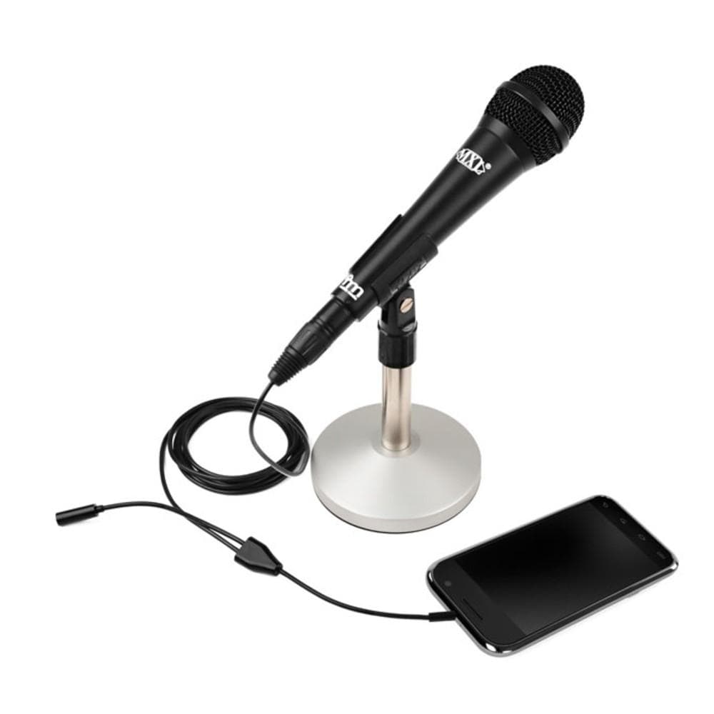 mxl condenser microphones mxl mm130 handheld microphone for iphone ios and android