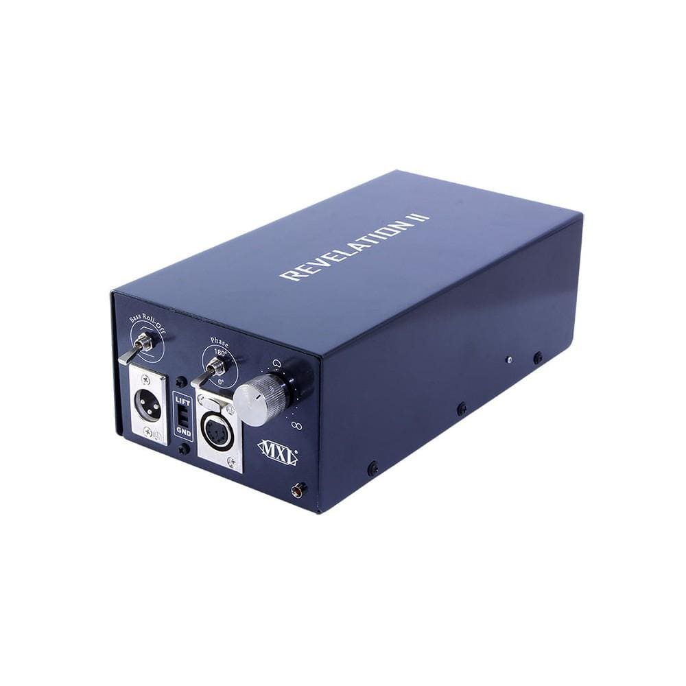 mxl condenser microphones mxl revelation ii variable pattern tube condenser microphone