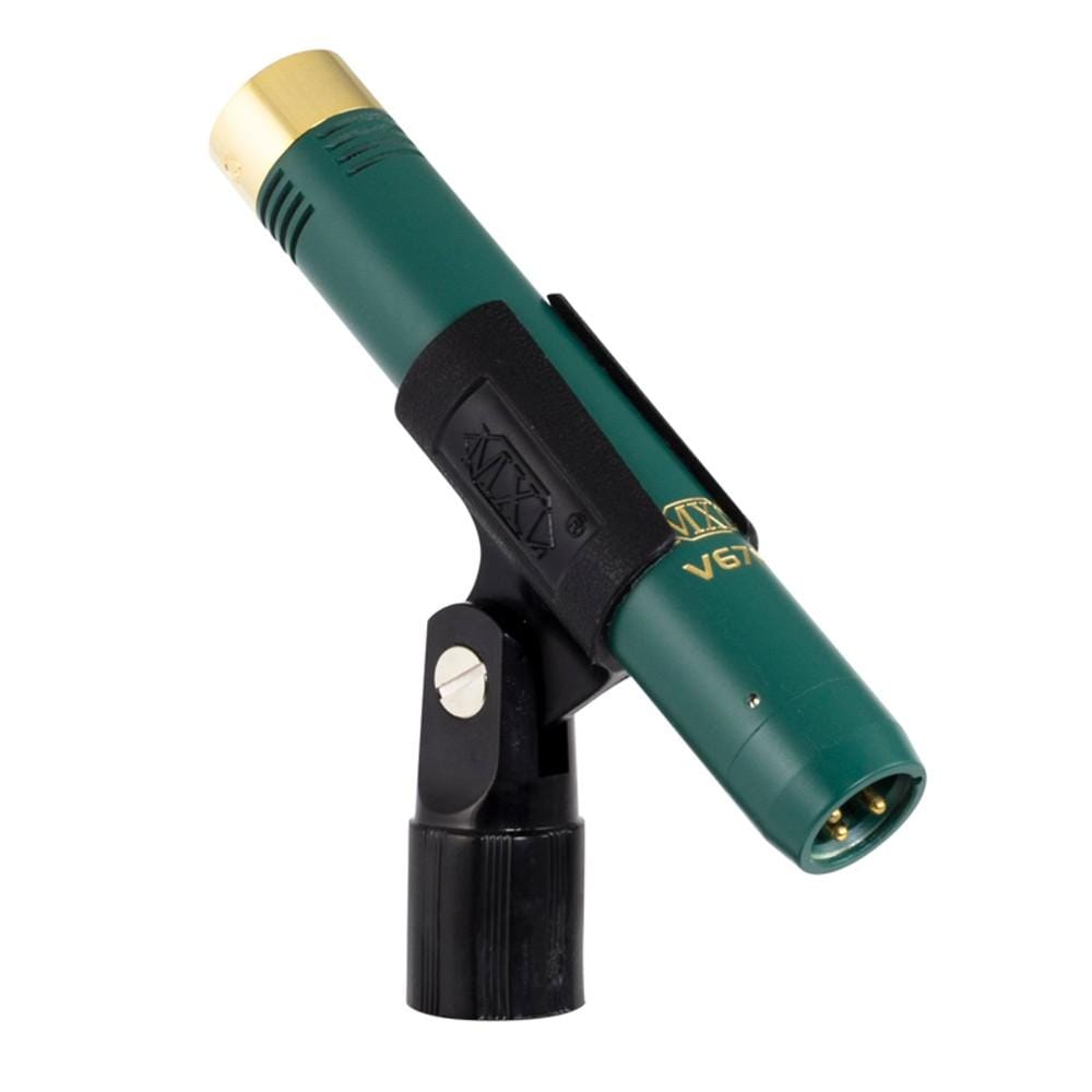 mxl condenser microphones mxl v67n small diaphragm instrument condenser microphone - green