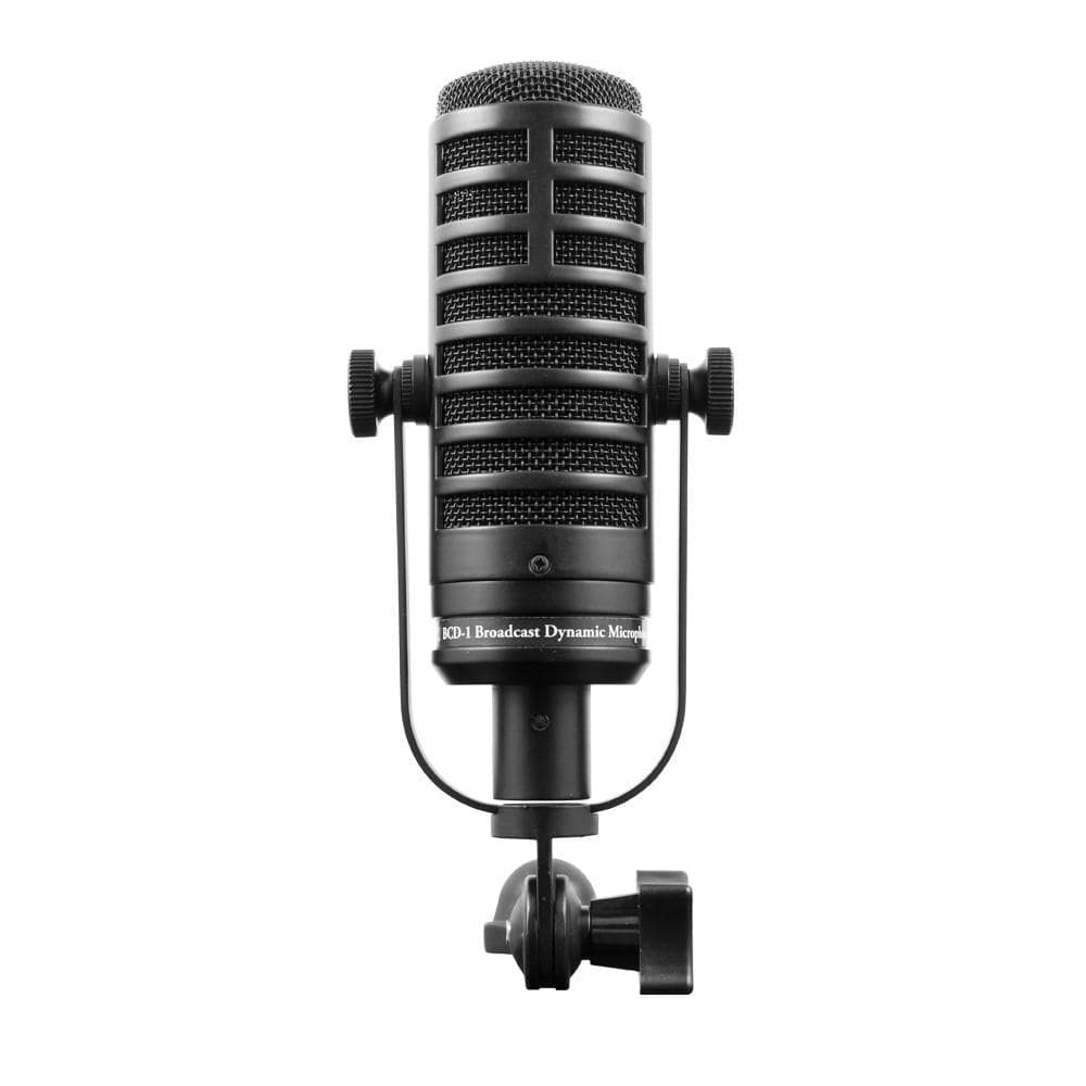 mxl dynamic microphones mxl bcd 1 live broadcast dynamic microphone - black