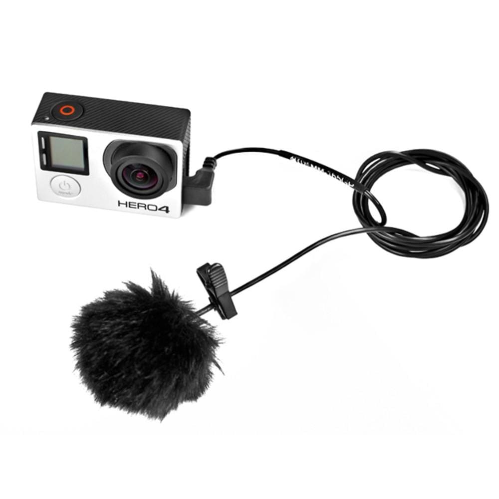 mxl lavalier microphones mxl mm 165gp lavalier microphone for gopro - black