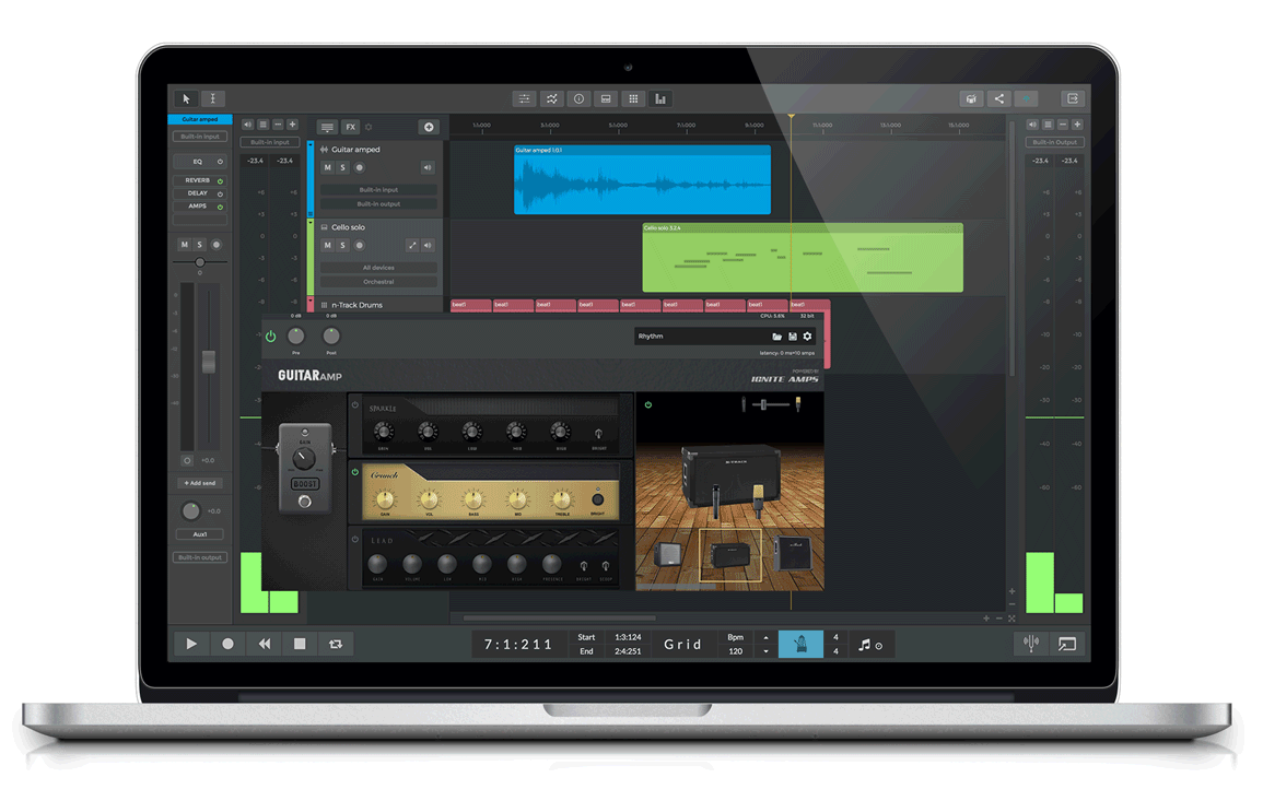 n-Track DAW Software n-Track Studio 10 Extended DAW
