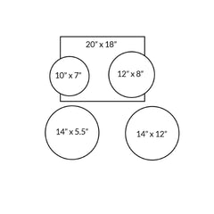 Natal Acoustic Drum Kits Natal Arcadia Birch Series F20 5 Piece Shell Pack Acoustic Drum Kit With Hardware