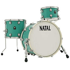Natal Acoustic Drum Kits Natal Cafe Racer Series T20 3 Piece Shell Pack Acoustic Drum Kit