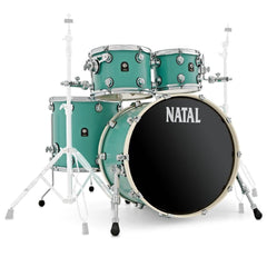 Natal Acoustic Drum Kits Natal Cafe Racer Series UF22 4 Piece Shell Pack Acoustic Drum Kit