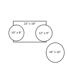 Natal Acoustic Drum Kits Natal Cafe Racer Series UF22 4 Piece Shell Pack Acoustic Drum Kit