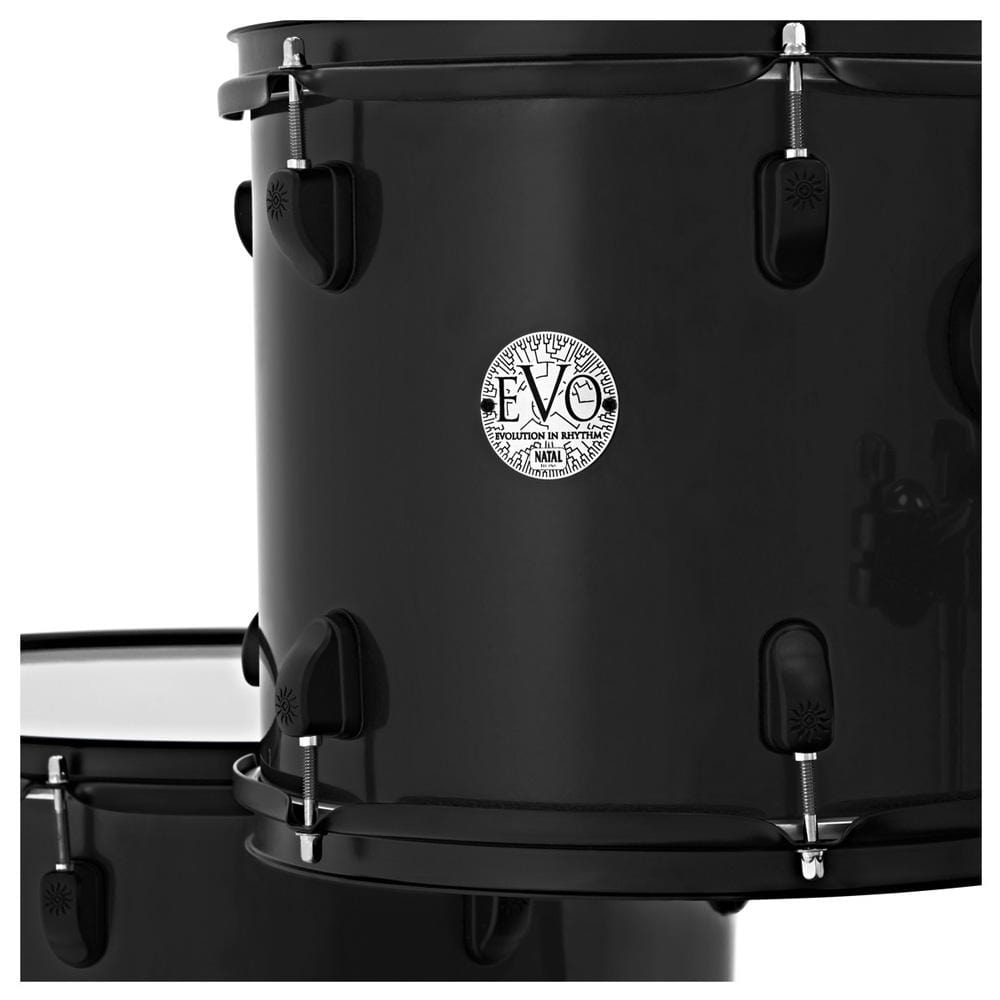 natal acoustic drum kits natal k-evb-f20 evolution fusion 5-piece acoustic drum kit with hardware & cymbals