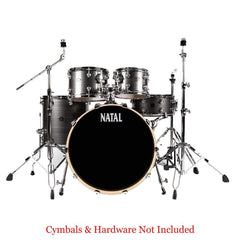 Natal Acoustic Drum Kits Natal KARB-UF22 Arcadia Birch 5-Piece Shell Pack Acoustic Drum Kit Without Hardware & Cymbals