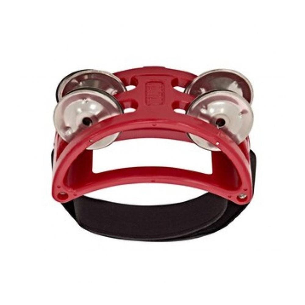 natal hand percussions red natal ntft foot tambourine #color_red