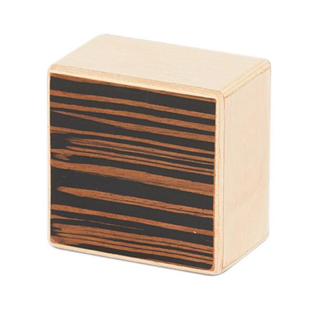 natal shakers ebony natal wsk-sq square wood shaker #color_ebony