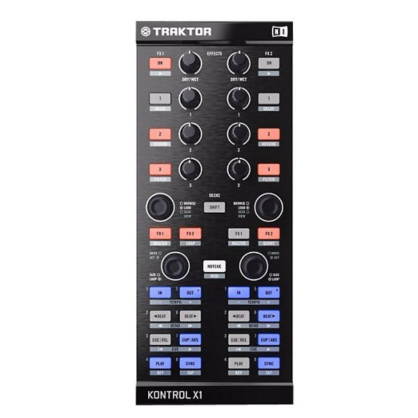 native instruments dj controller interfaces native instruments traktor kontrol x1 performance dj controller - garage sale