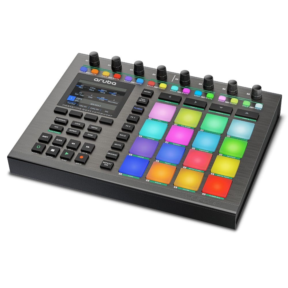 nektar midi controllers nektar aruba beat composer and daw controller