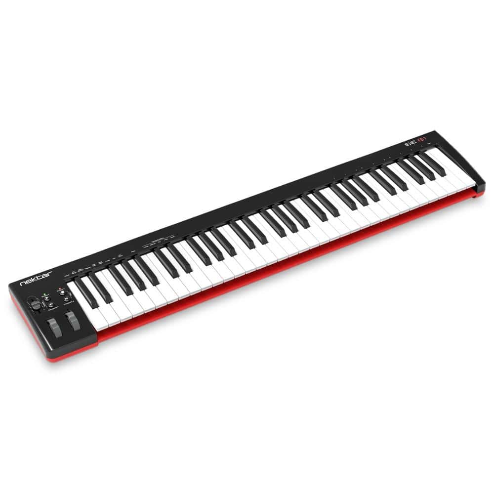 nektar midi keyboards 61-key nektar se61 61-key usb midi controller keyboard