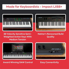 Nektar Midi Keyboards Nektar Impact LX88+ 88-key Midi Keyboard
