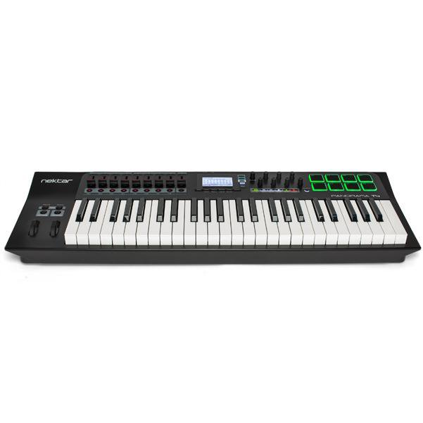 nektar midi keyboards nektar panorama t4 49-key midi keyboard controller