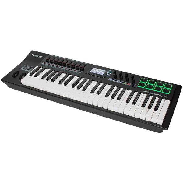 nektar midi keyboards nektar panorama t4 49-key midi keyboard controller