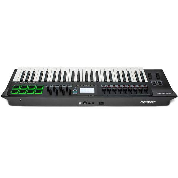 nektar midi keyboards nektar panorama t4 49-key midi keyboard controller with btwig software, cloth, gigbag & ebook