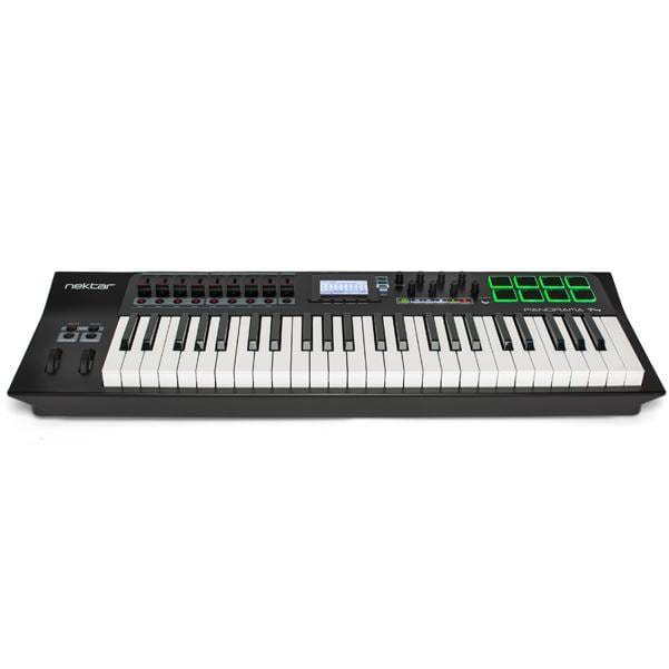 nektar midi keyboards nektar panorama t4 49-key midi keyboard controller with btwig software, cloth, gigbag & ebook