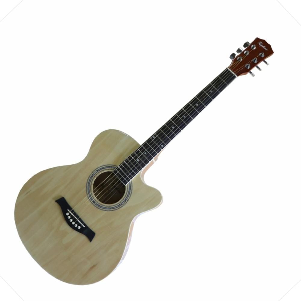 neptune acoustic guitars glossy natural neptune m40 40 inch 6 string glossy acoustic guitar