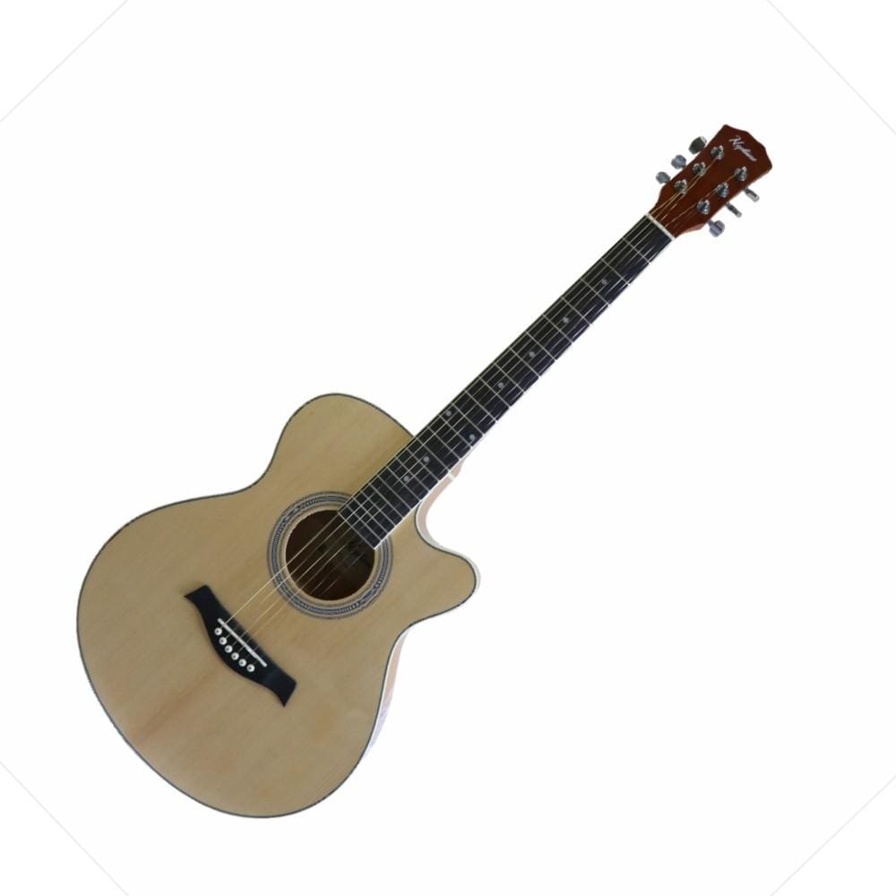 neptune acoustic guitars glossy natural neptune m48 40 inch 6 string acoustic guitar