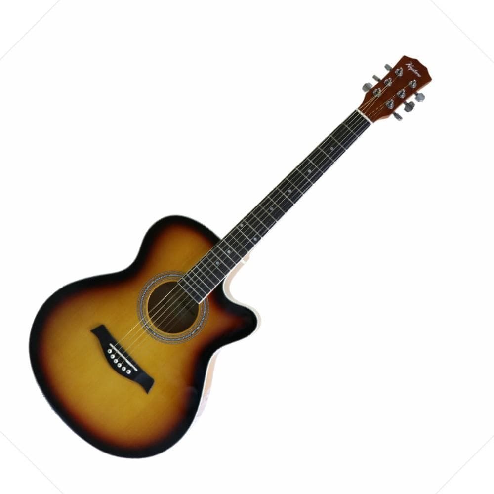 neptune acoustic guitars glossy sunburst neptune m48 40 inch 6 string acoustic guitar #color_glossy-sunburst