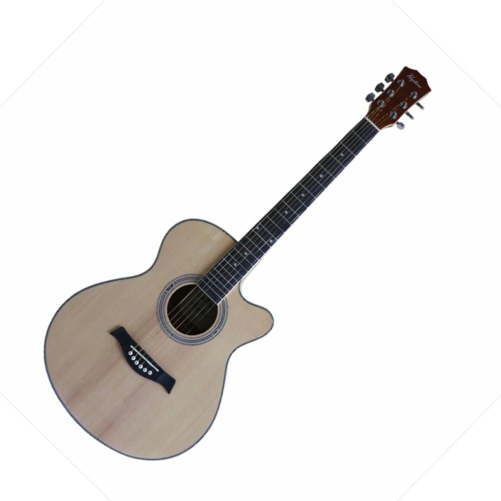 neptune acoustic guitars neptune m72 40 inch 6 string acoustic guitar - natural