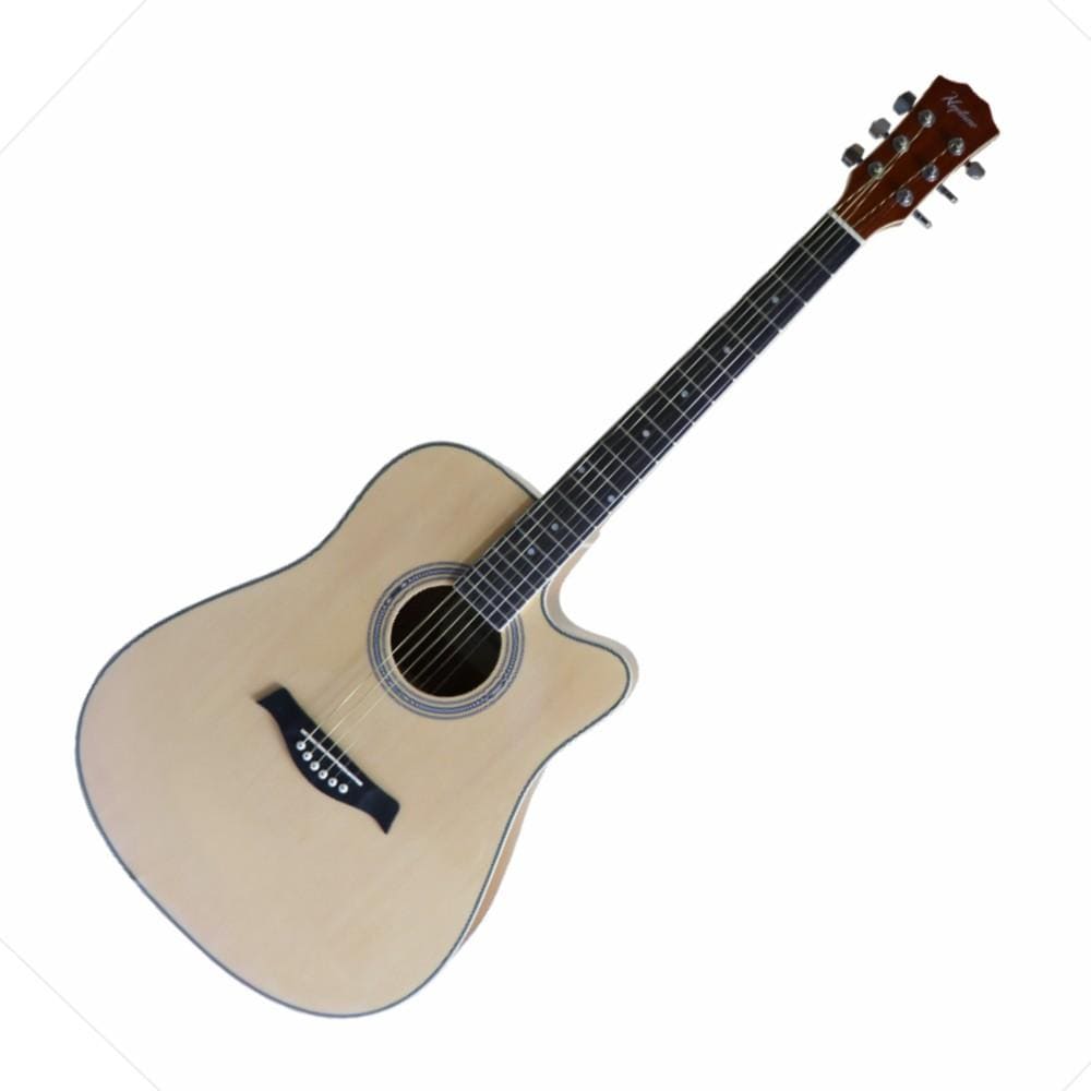 neptune acoustic guitars neptune m82 41 inch 6 string acoustic guitar - natural
