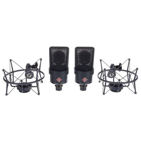neumann condenser microphones black neumann tlm 103 stereo set #color_black