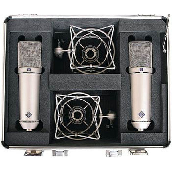 neumann condenser microphones neumann u 87 ai stereo set switchable studio microphone