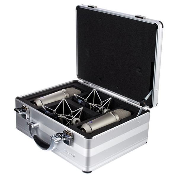 neumann condenser microphones neumann u87 ai large diaphragm condenser microphone stereo set