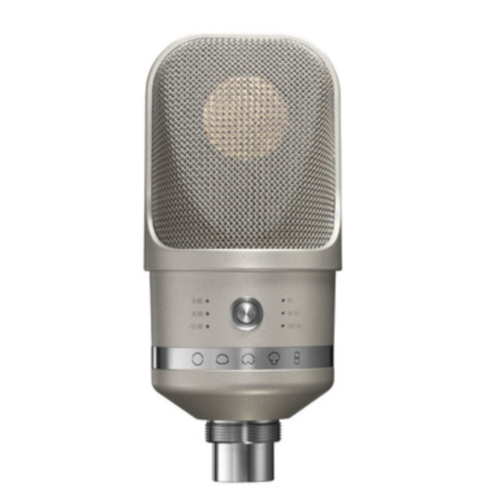 neumann condenser microphones nickel neumann tlm 107 studio set large-diaphragm multipattern condenser microphone with shockmount