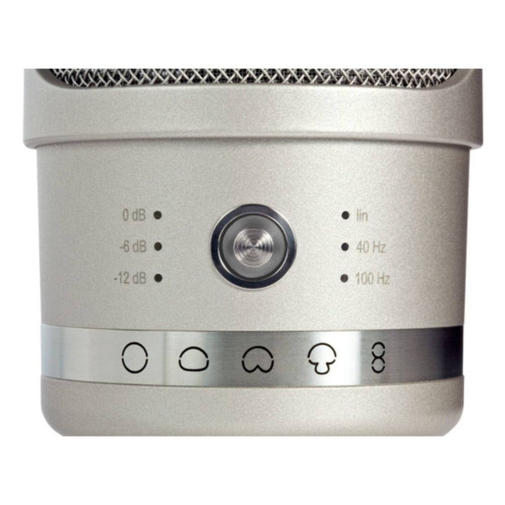neumann condenser microphones nickel neumann tlm 107 studio set large-diaphragm multipattern condenser microphone with shockmount