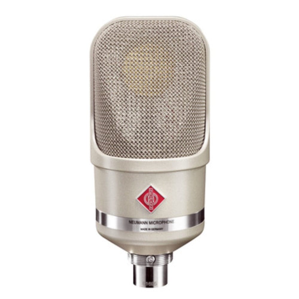 neumann condenser microphones nickel neumann tlm 107 studio set large-diaphragm multipattern condenser microphone with shockmount