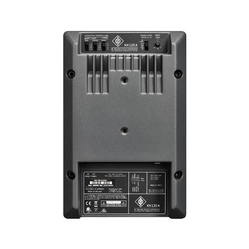 neumann monitor speakers neumann kh 120 a g eu active bi amplified studio monitor - pair