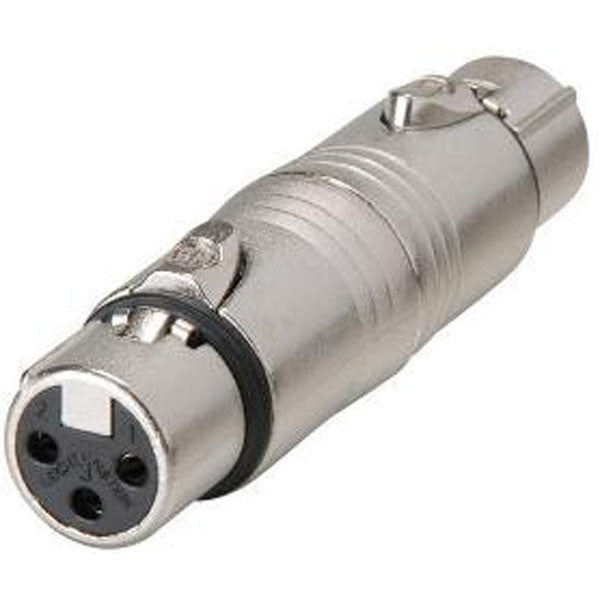 neutrik cables and connectors neutrik na3ff xlr adapter female to female