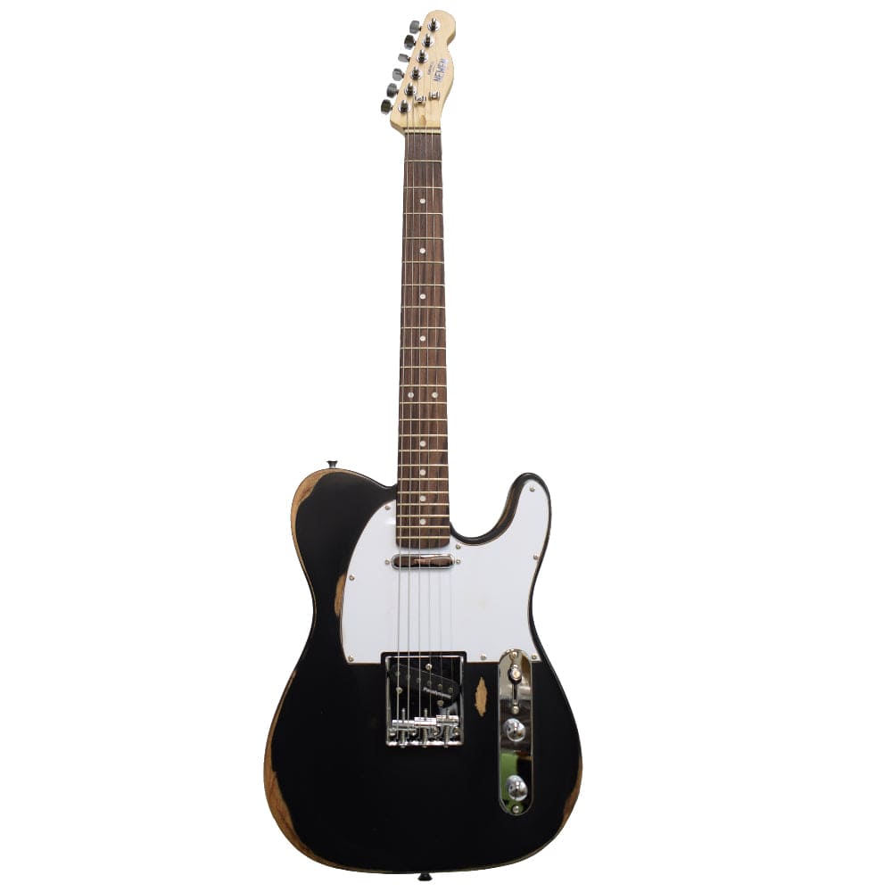 newen electric guitars black newen guitars relic tl 6 string electric guitar