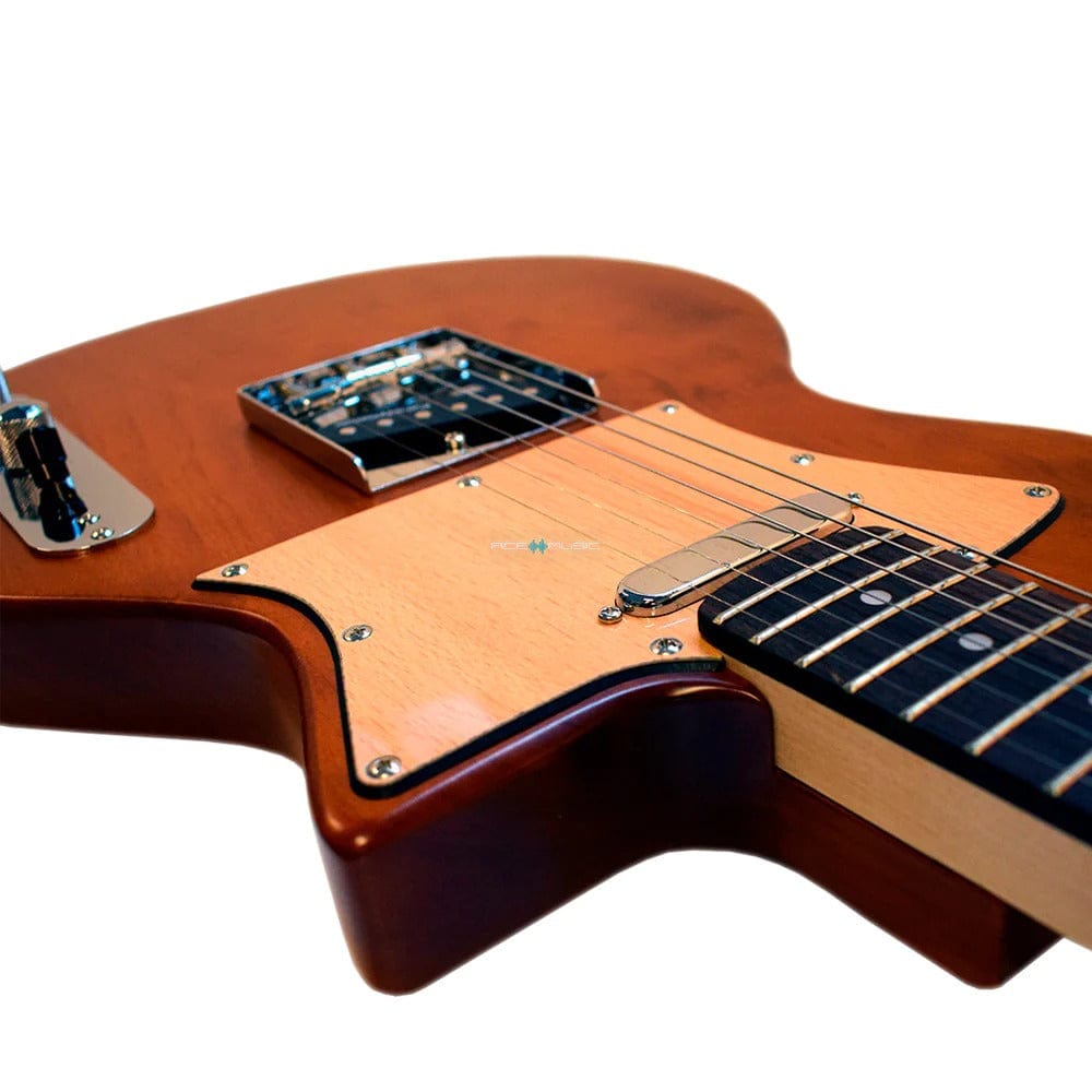 newen electric guitars newen frizz 6 string electric guitar #color_cedrum