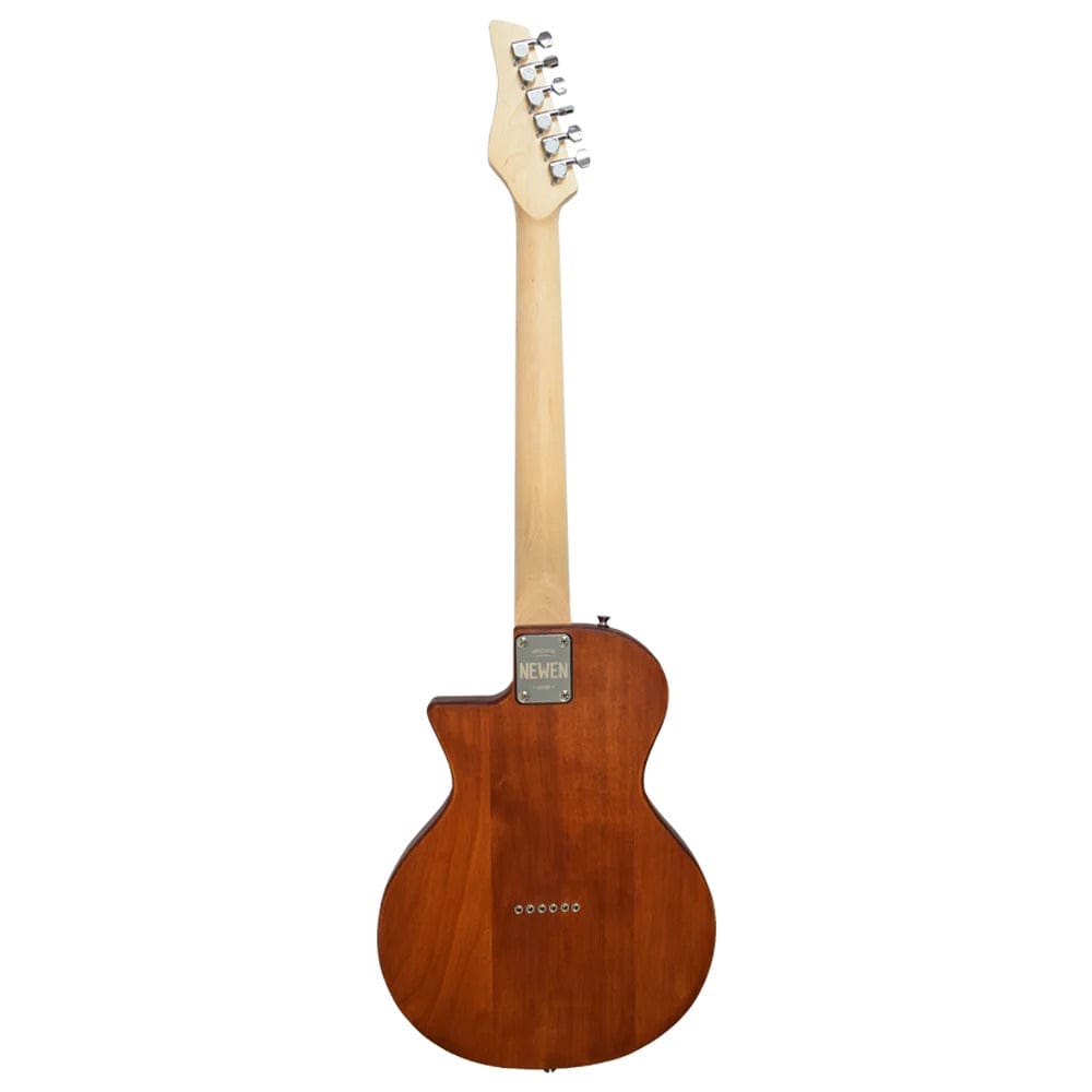 newen electric guitars newen frizz 6 string electric guitar #color_cedrum
