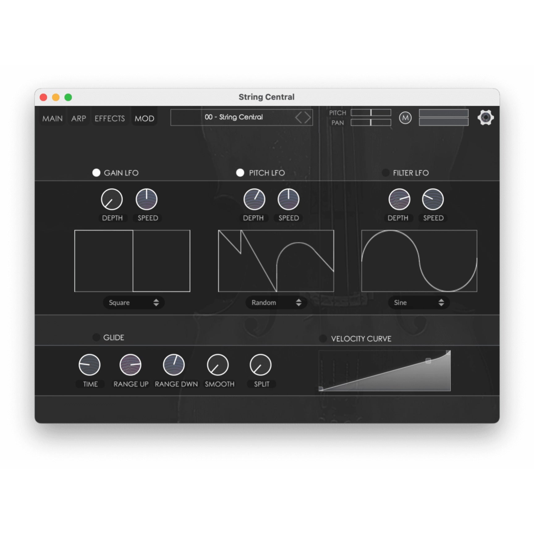 NIGHTFOX_AUDIO Virtual Instruments Nightfox Audio String Central Strings and Piano Layers Plug-In