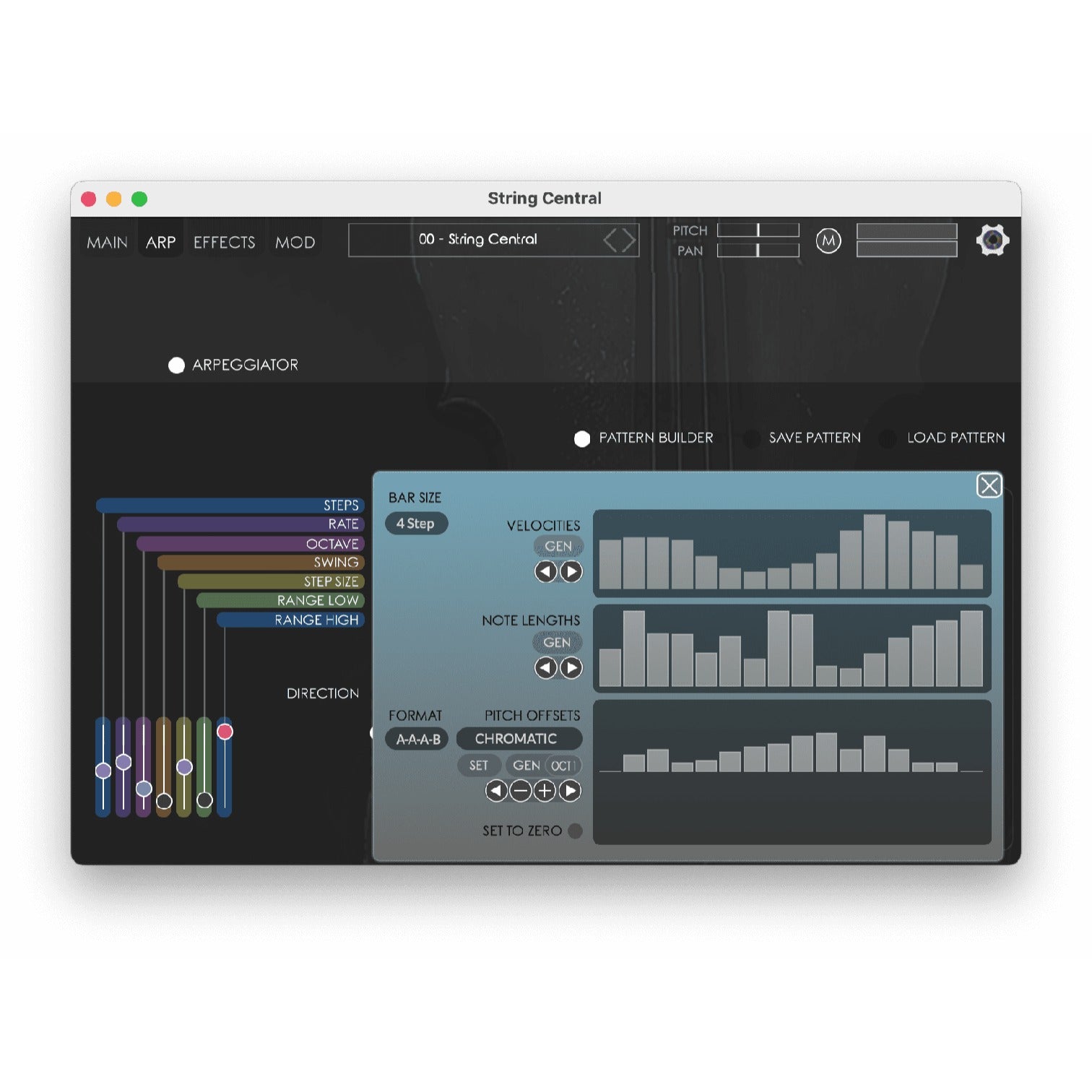 NIGHTFOX_AUDIO Virtual Instruments Nightfox Audio String Central Strings and Piano Layers Plug-In