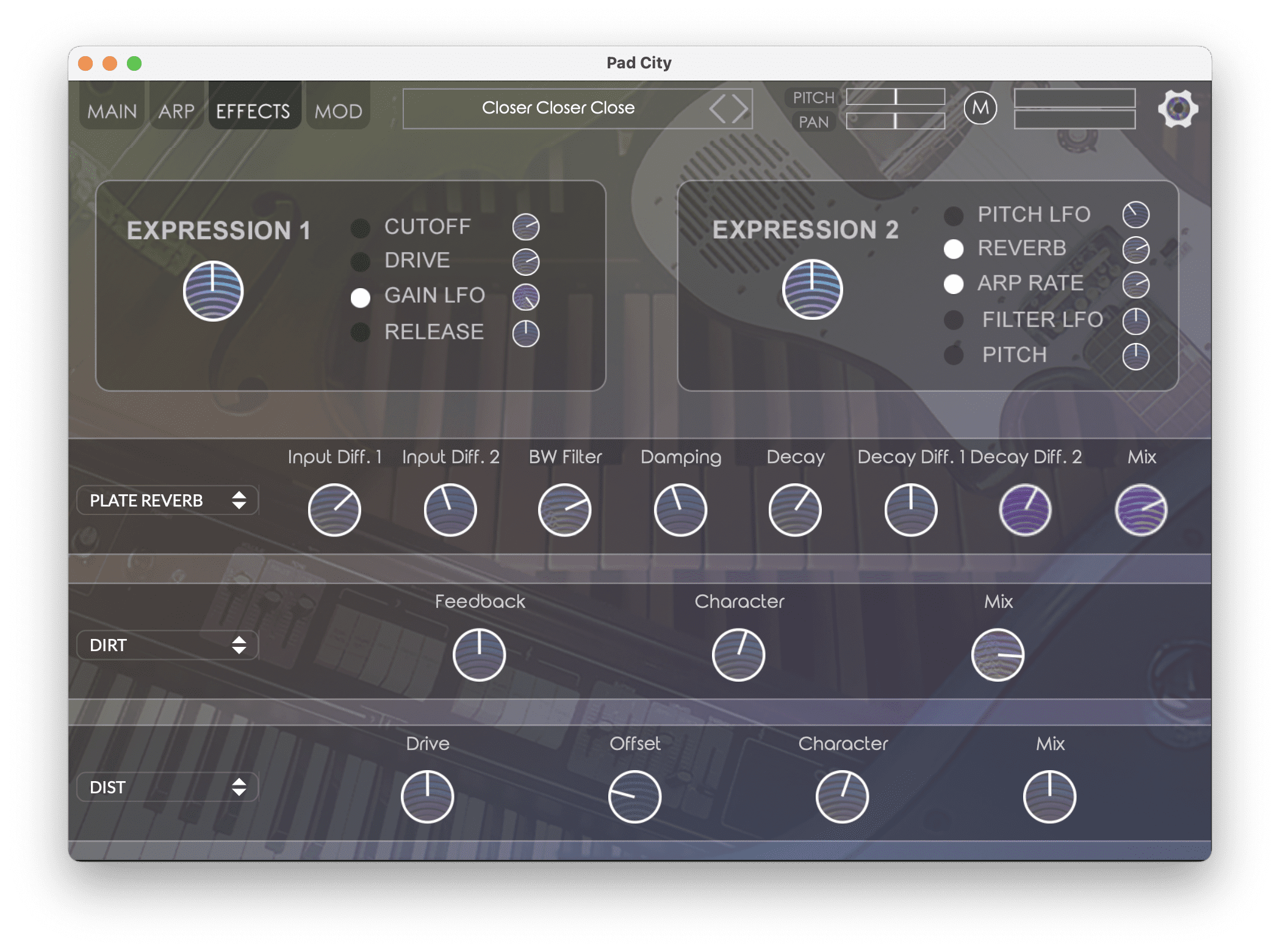 NIGHTFOX_AUDIO Virtual Instruments Nightfox Pad City: Pad Instrument Collection – Professional Audio Software & Plugin