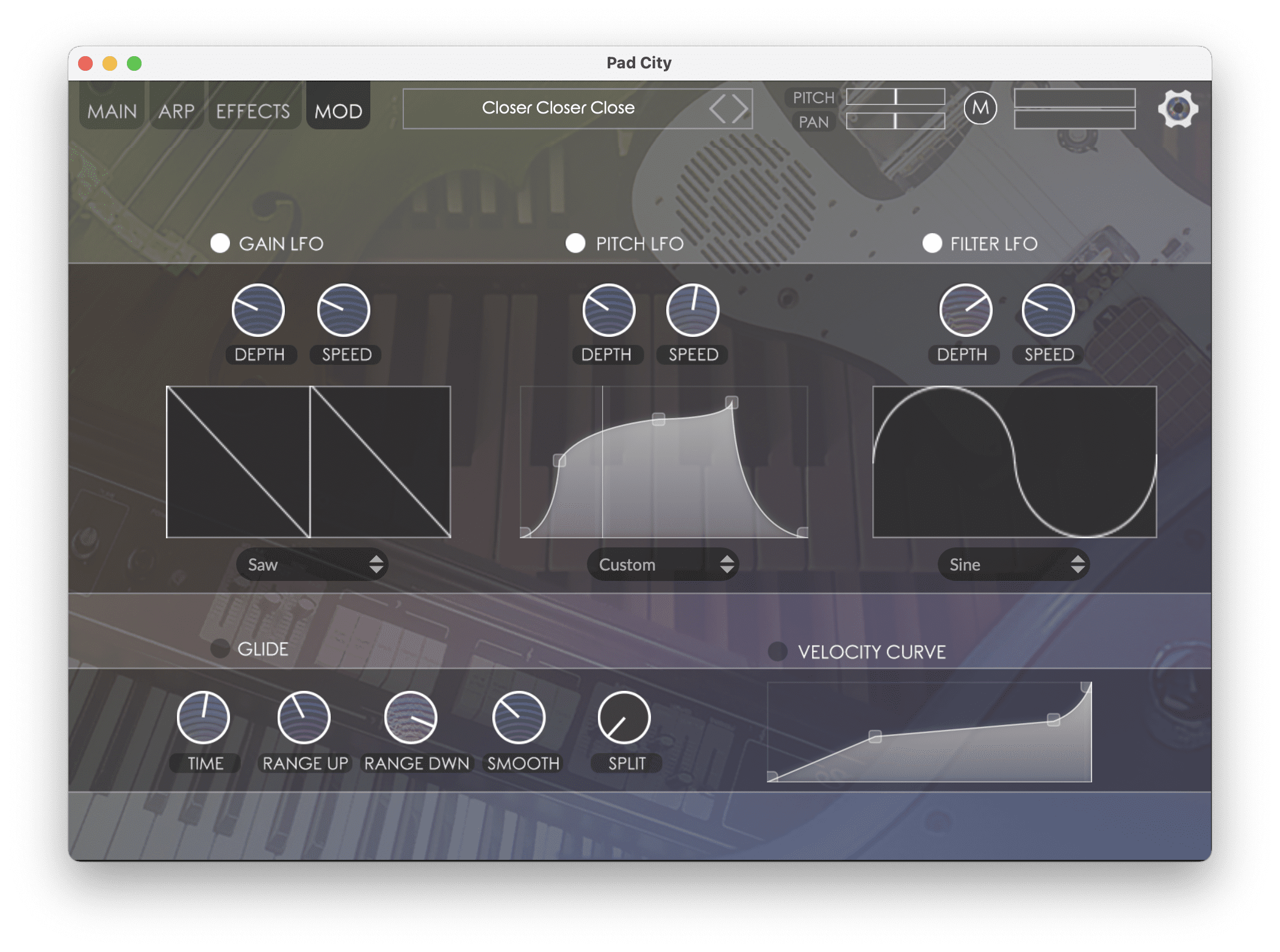 NIGHTFOX_AUDIO Virtual Instruments Nightfox Pad City: Pad Instrument Collection – Professional Audio Software & Plugin